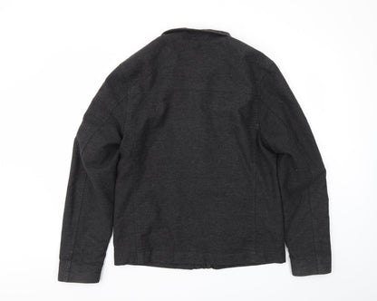 Mens UK Size M Matalan Black Jacket
