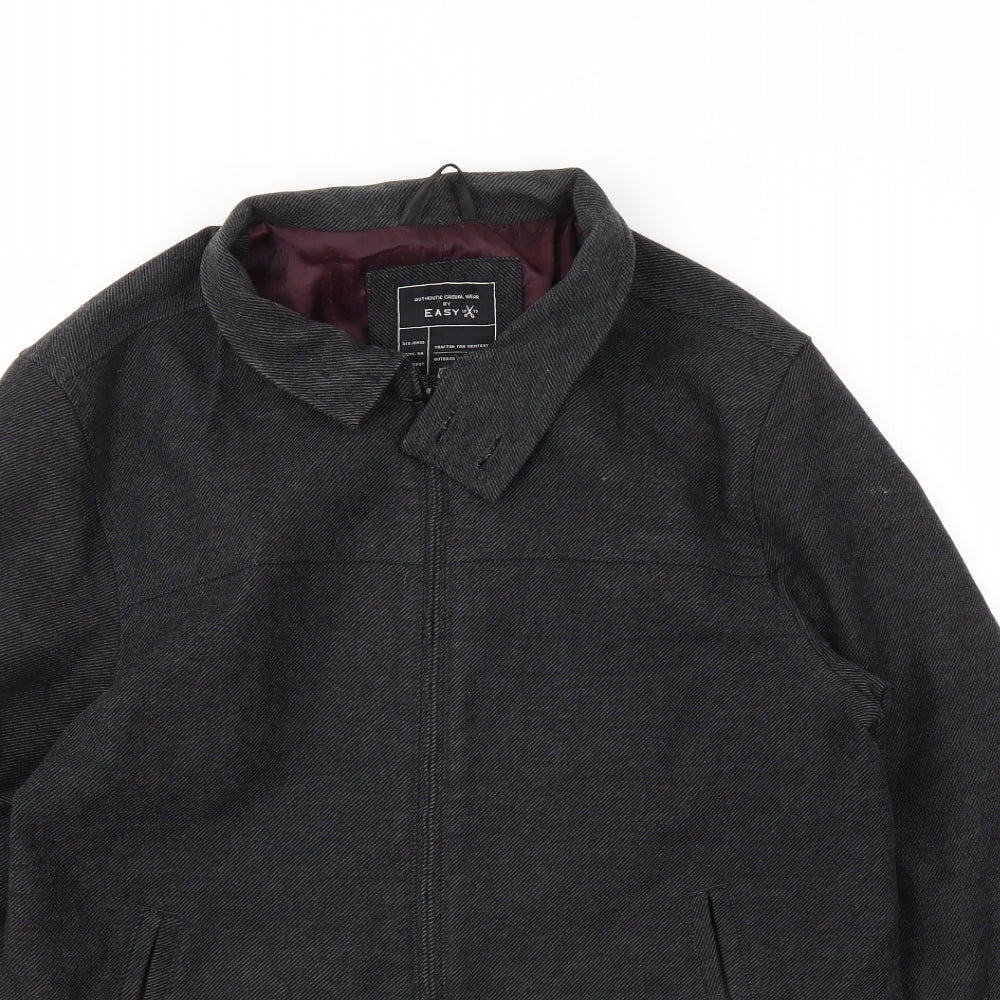 Mens UK Size M Matalan Black Jacket