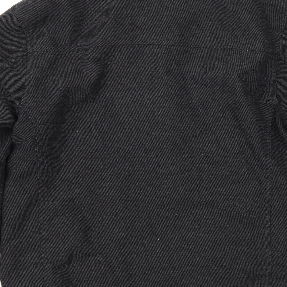 Mens UK Size M Matalan Black Jacket