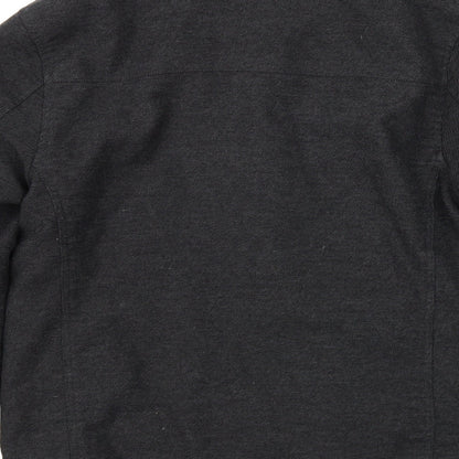 Mens UK Size M Matalan Black Jacket