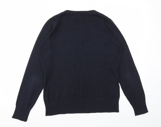 RUSSELL COLLECTION Womens Blue   Pullover Jumper Size S