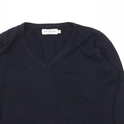 RUSSELL COLLECTION Womens Blue   Pullover Jumper Size S