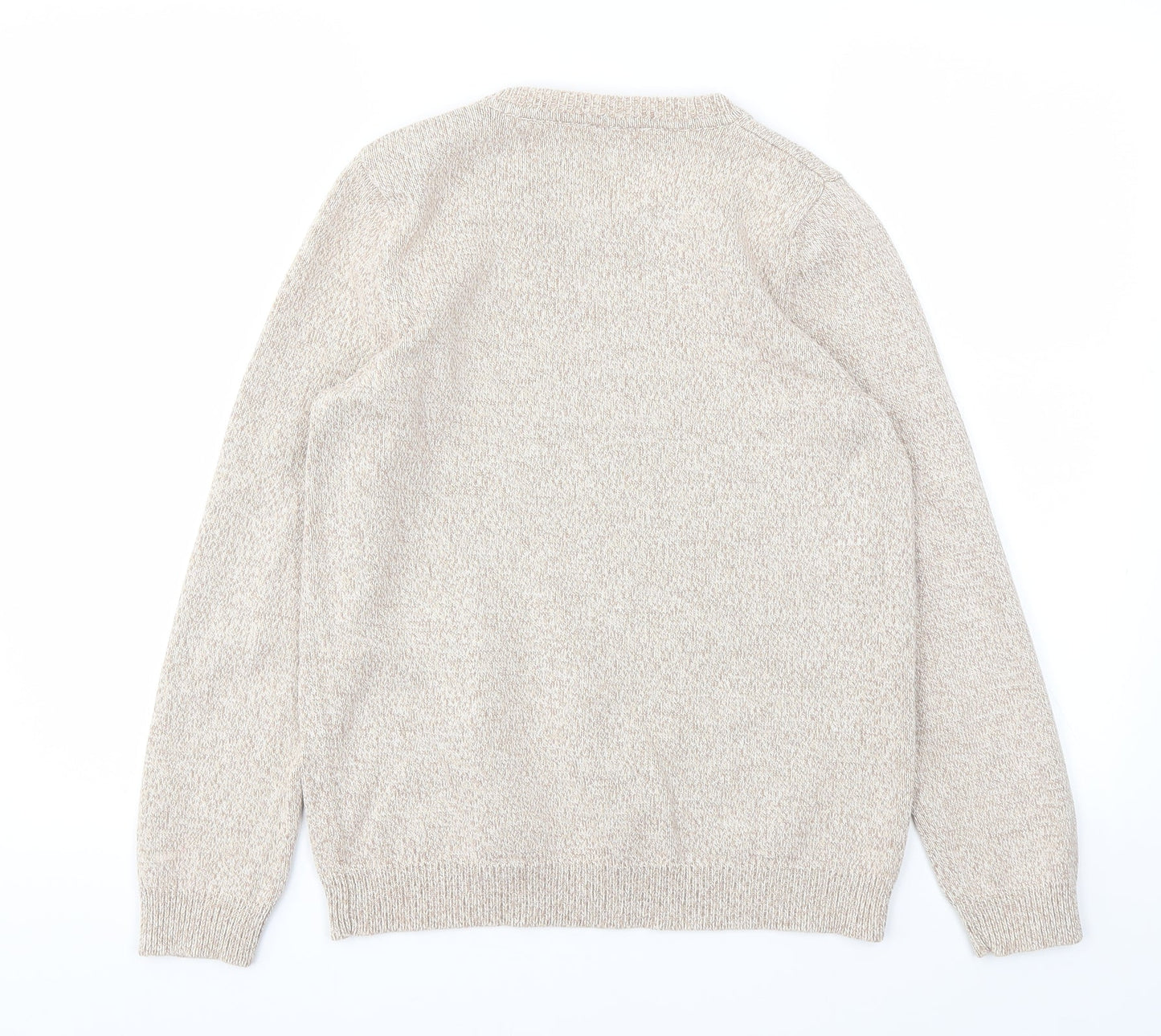 Womens UK Size 12 BHS Beige Pullover Jumper