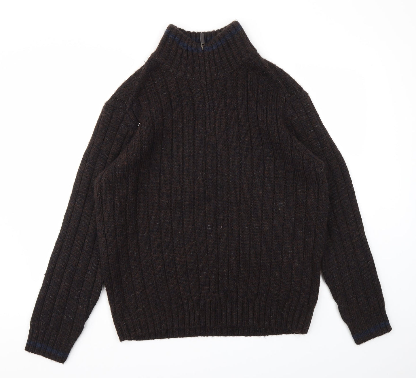 Mens UK Size L M&S Brown Pullover Sweatshirt