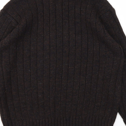 Mens UK Size L M&S Brown Pullover Sweatshirt