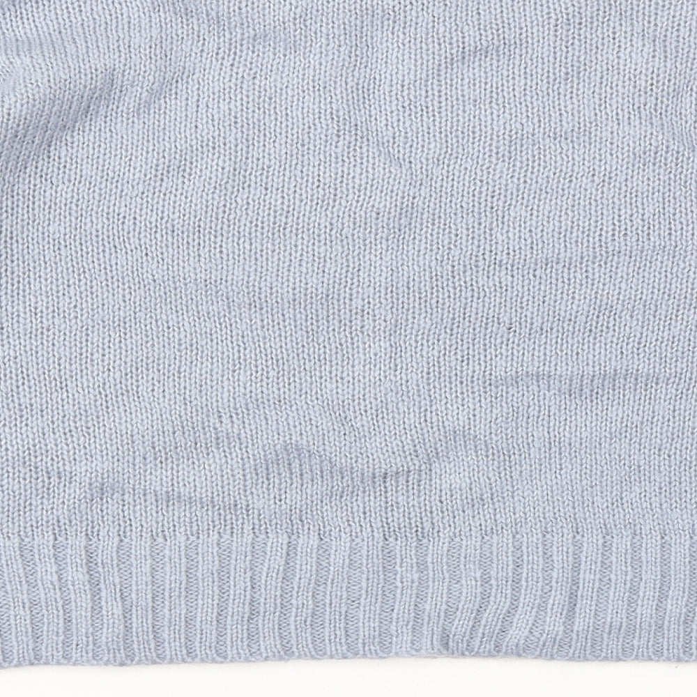 Womens UK Size L New Look Blue Pullover Jumper