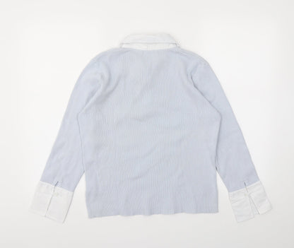 BEBBIE MORGAN Womens Blue   Pullover Jumper Size XL