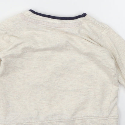 George Boys Ivory   Pullover Jumper Size 0-3 Months