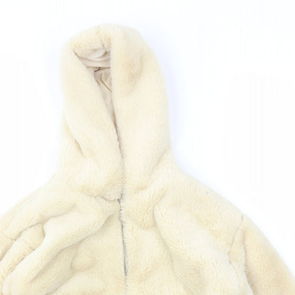 Topshop Girls Beige   Basic Jacket Coat Size XS