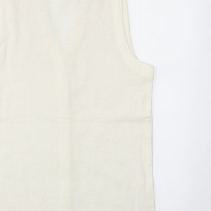 jeevika Womens Ivory   Cardigan Jumper Size S