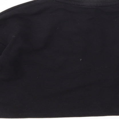 TU Girls Black   Pullover Jumper Size 5 Years