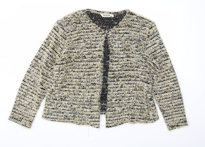 Venezia Womens Gold   Jacket Blazer Size 18