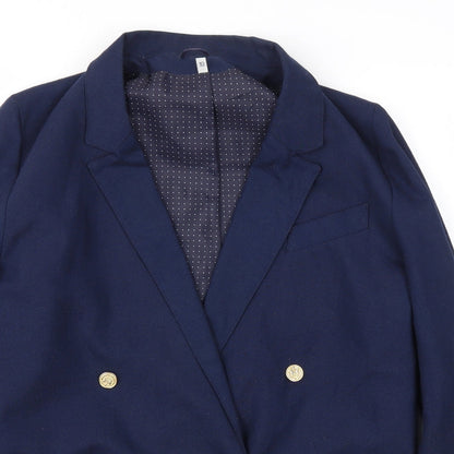 Preworn Womens Blue   Jacket Blazer Size 10
