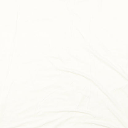 Per Una Womens Beige Striped  Basic T-Shirt Size 16