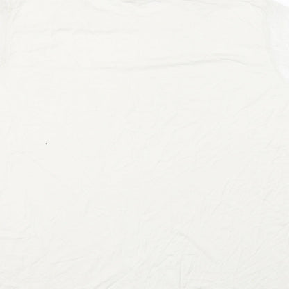 Boohoo Womens White   Basic T-Shirt Size 20