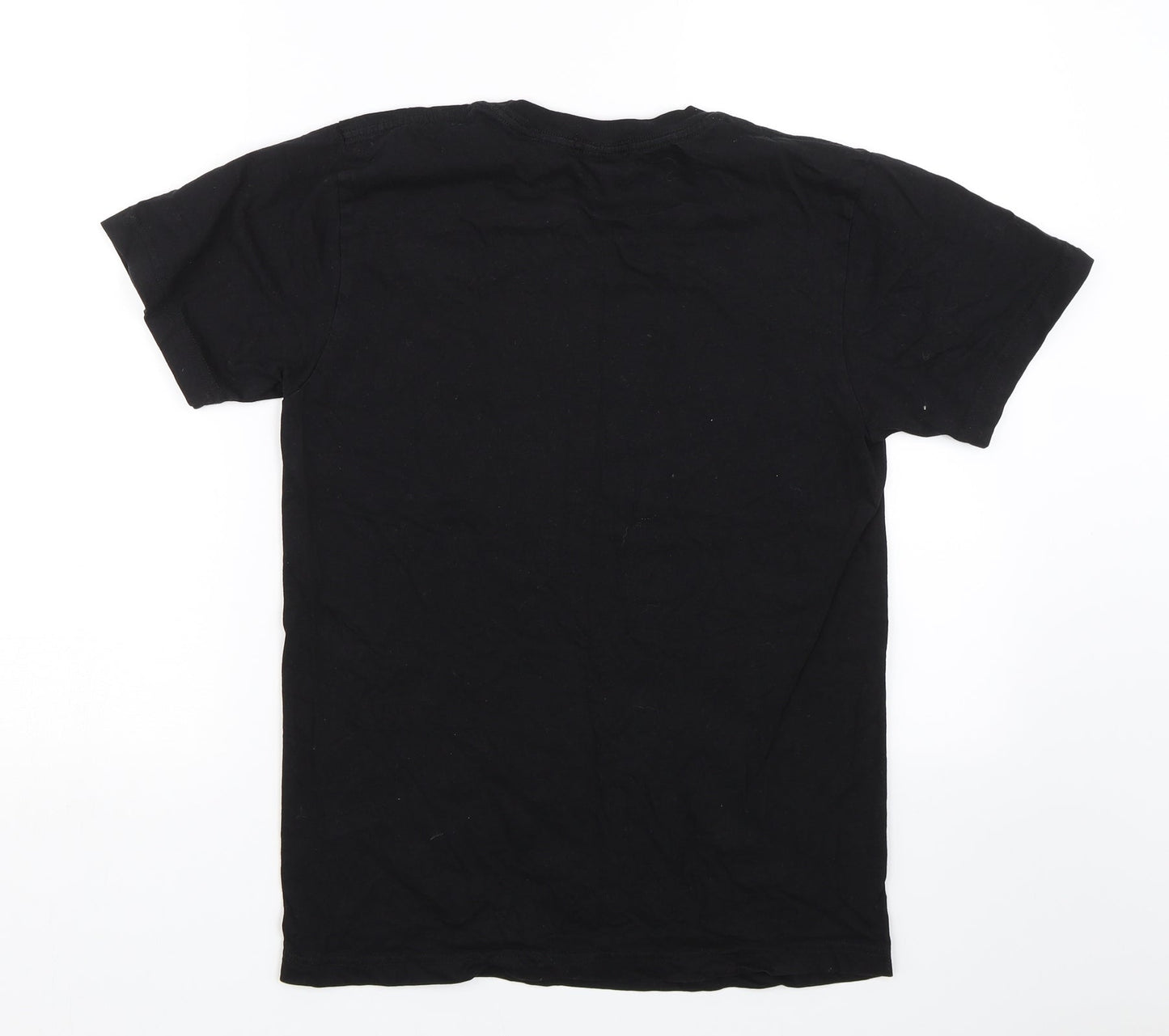 Womens UK Size S PRETTYLITTLETHING Black Basic T-Shirt