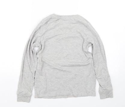 Next Boys Grey   Pullover Sweatshirt Size 11 Years  - Christmas
