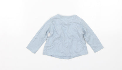 TU Girls Blue   Basic T-Shirt Size 0-3 Months