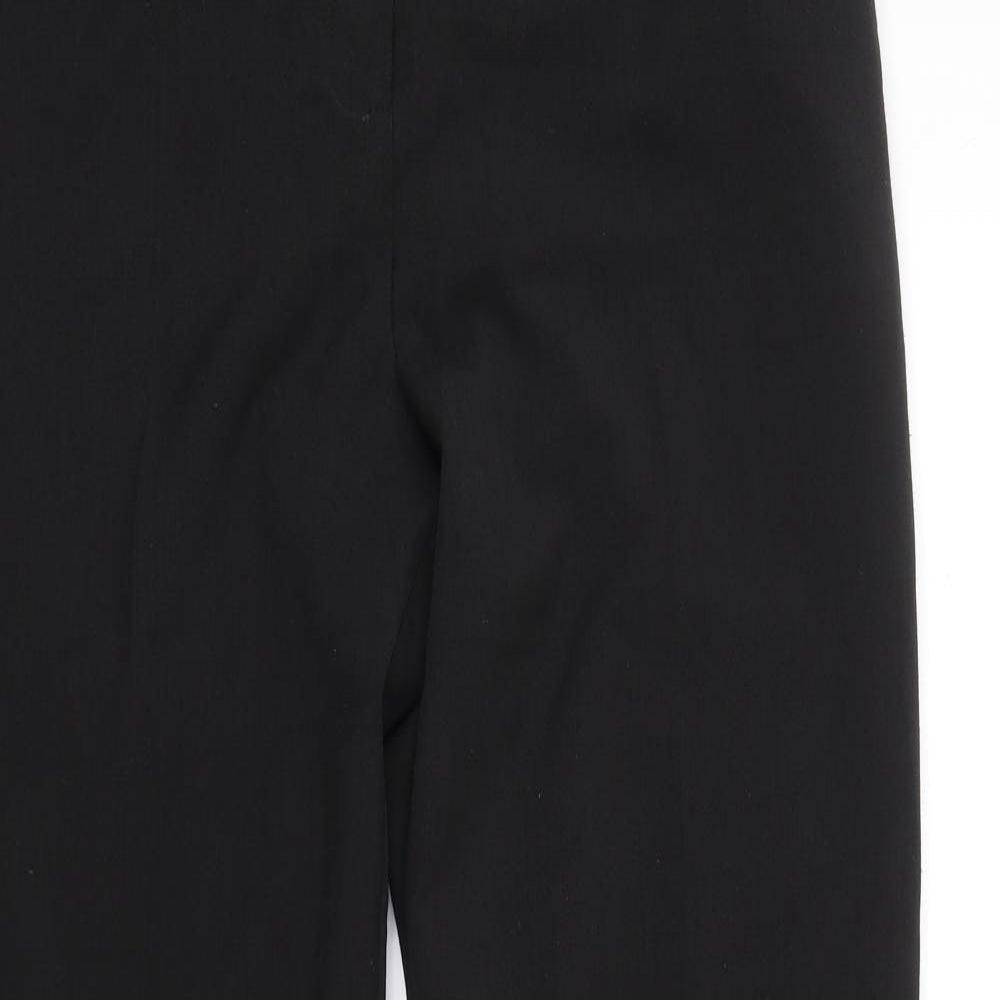 Womens UK Size 14 BHS Regular Fit  Black Trousers