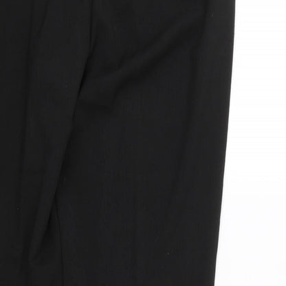 Womens UK Size 14 BHS Regular Fit  Black Trousers