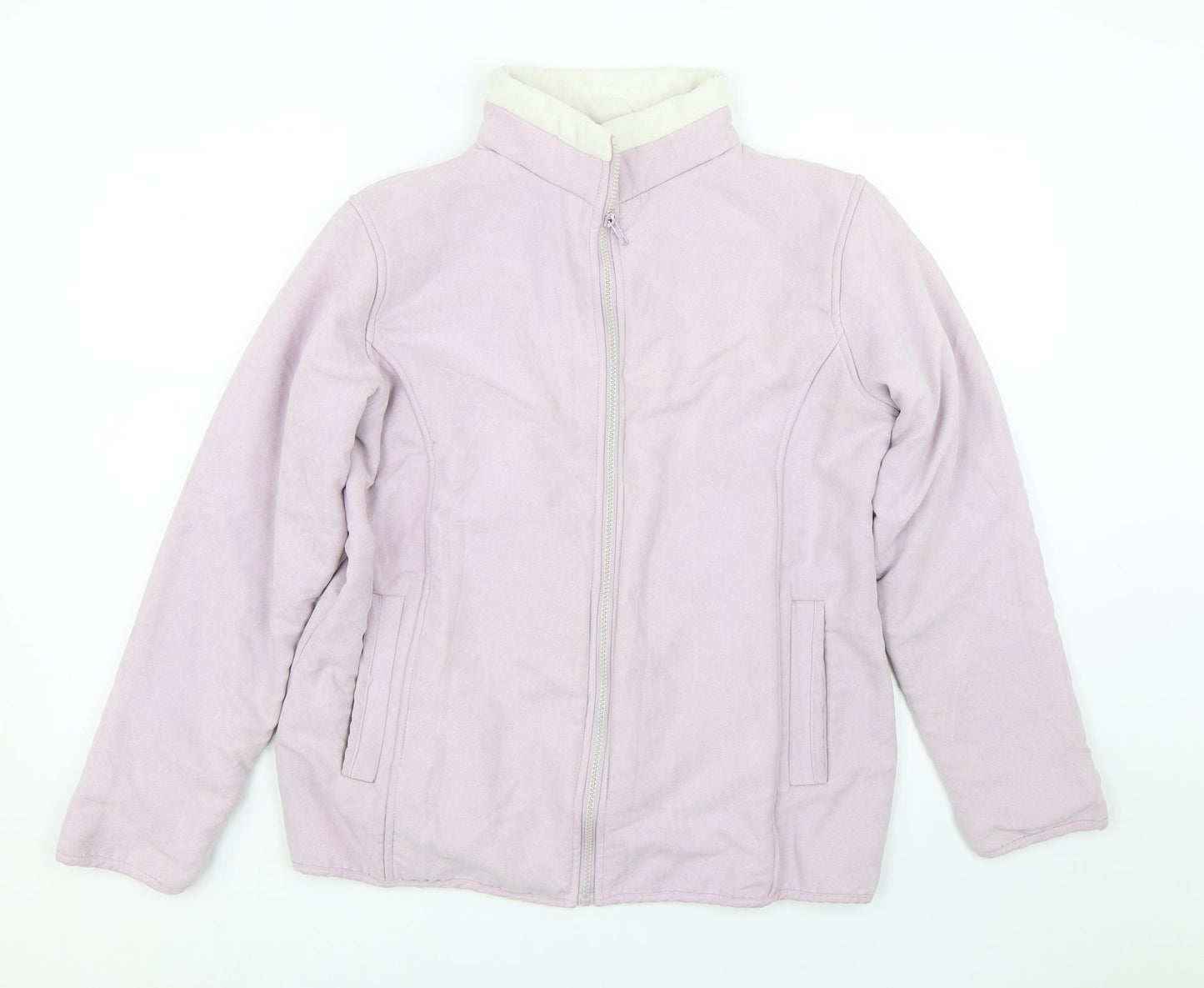 Drystone Womens Purple   Full Zip Sweatshirt Size 12
