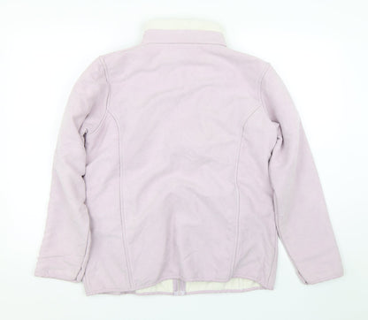Drystone Womens Purple   Full Zip Sweatshirt Size 12
