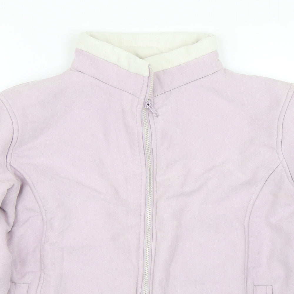 Drystone Womens Purple   Full Zip Sweatshirt Size 12