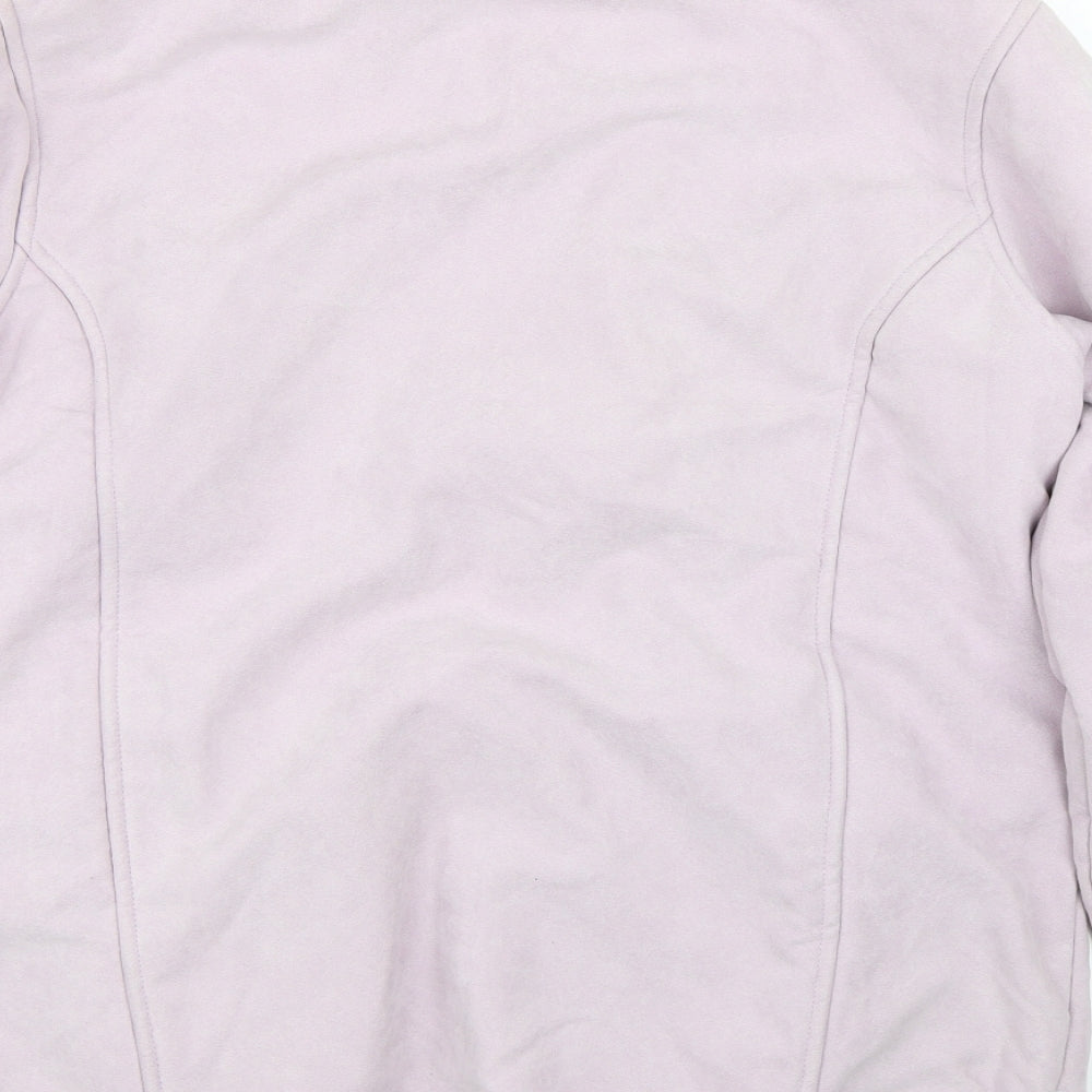 Drystone Womens Purple   Full Zip Sweatshirt Size 12