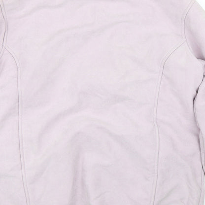 Drystone Womens Purple   Full Zip Sweatshirt Size 12