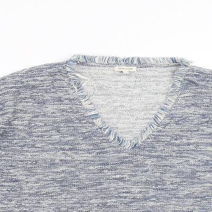 Womens UK Size 10 River Island Blue Pullover Jumper