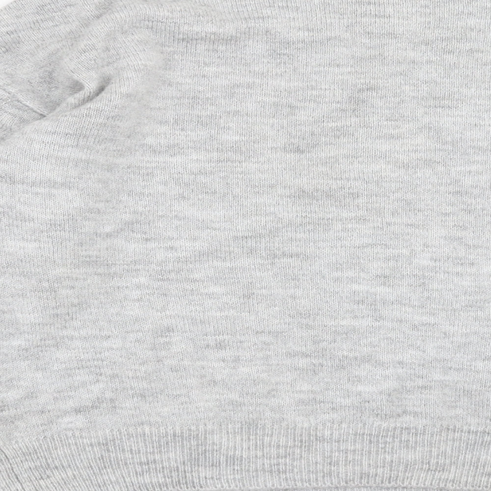 TU Womens Grey  Knit Pullover Jumper Size 10