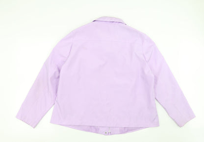 Womens UK Size L BM collection Purple Jacket