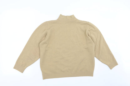 Marks & Spencer Womens Beige  Knit Pullover  Size 16