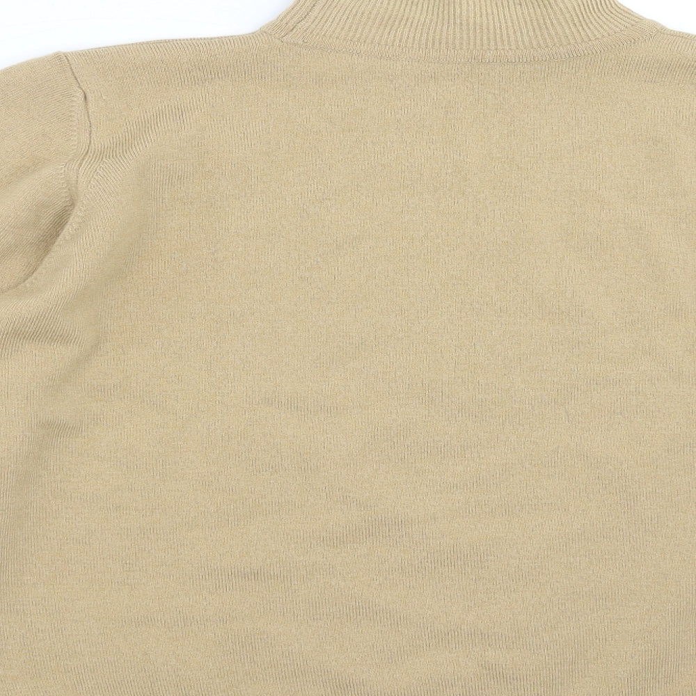 Marks & Spencer Womens Beige  Knit Pullover  Size 16