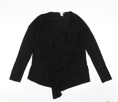 Womens UK Size M H&M Black Cardigan Jumper