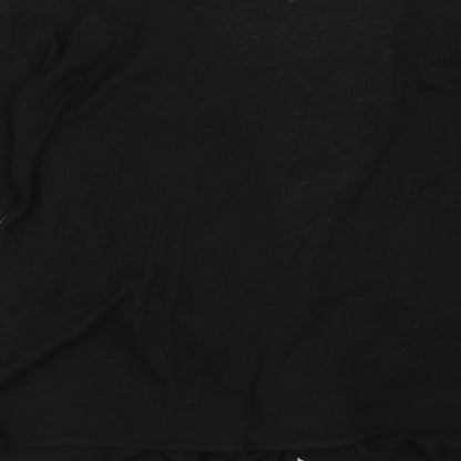 Womens UK Size M H&M Black Cardigan Jumper