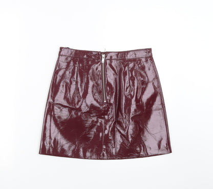 Miss Selfridge Womens Purple   A-Line Set Size 8