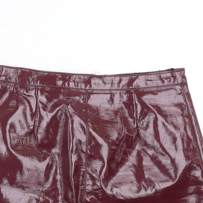 Miss Selfridge Womens Purple   A-Line Set Size 8