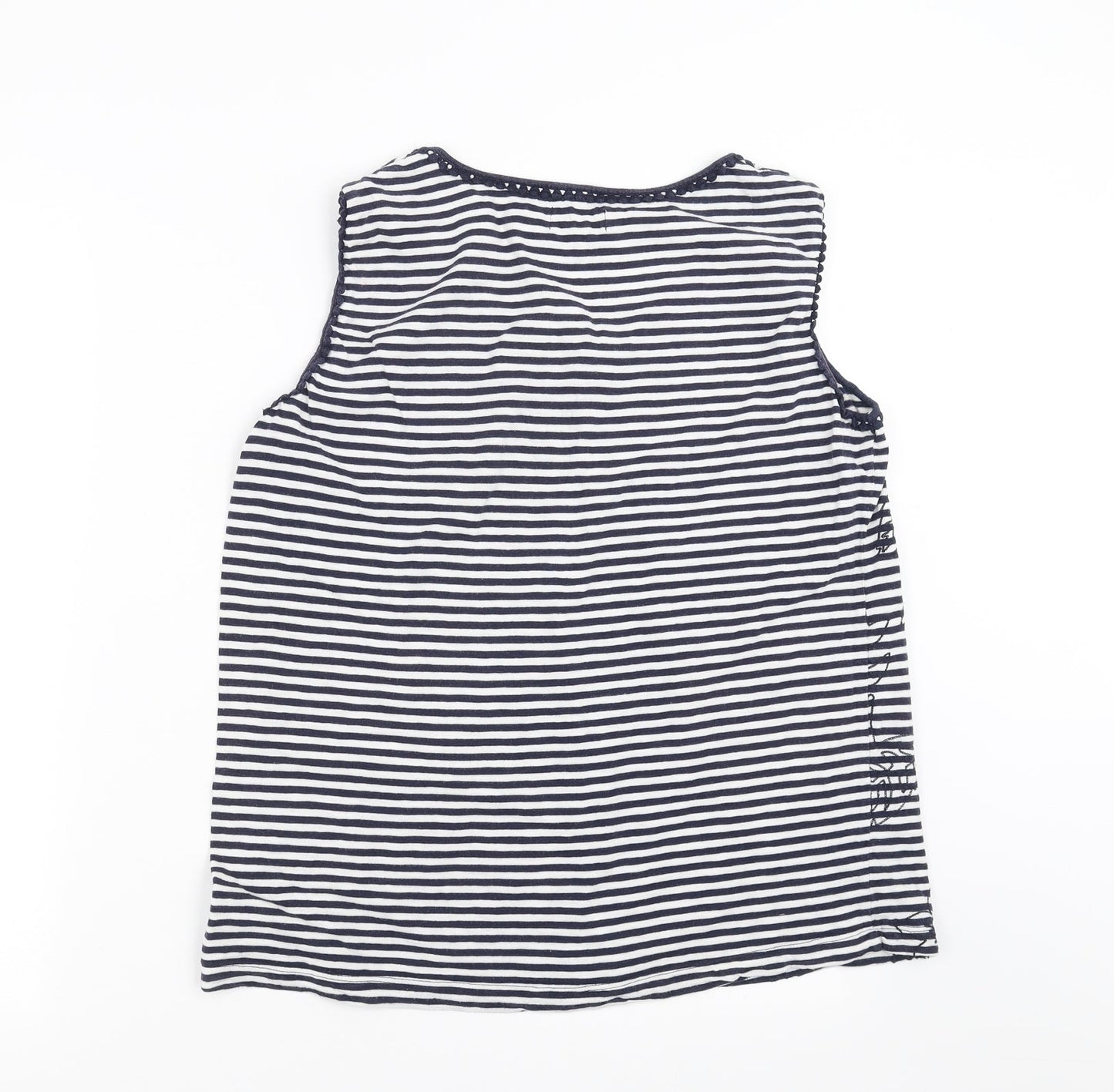 Womens UK Size L Heyton Blue Basic T-Shirt