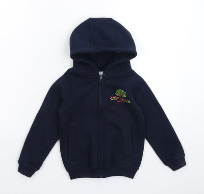 Oxclose Boys Blue   Full Zip Hoodie Size XS