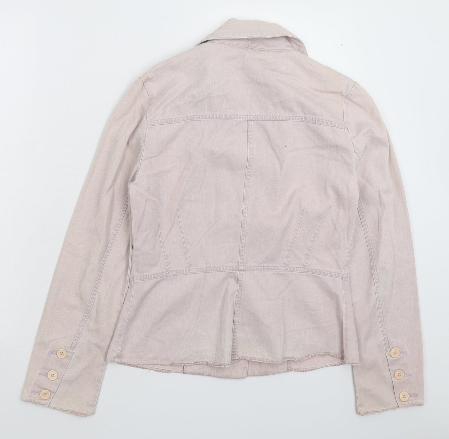 Bay Womens Grey   Jacket Blazer Size 10