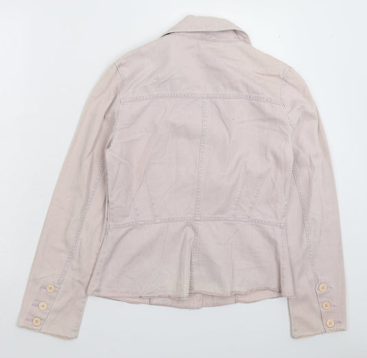 Bay Womens Grey   Jacket Blazer Size 10