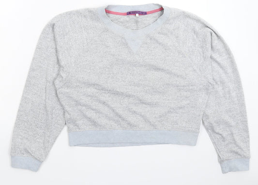 Womens UK Size L River Island Grey Pullover Jumper