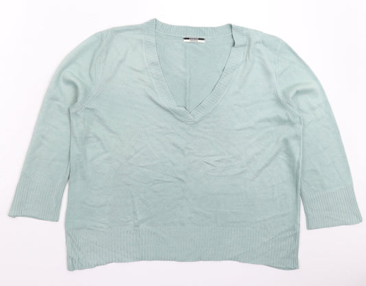 George Womens Grey  Knit Pullover Jumper Size 18