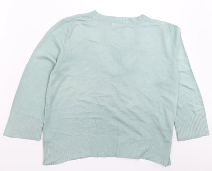 George Womens Grey  Knit Pullover Jumper Size 18