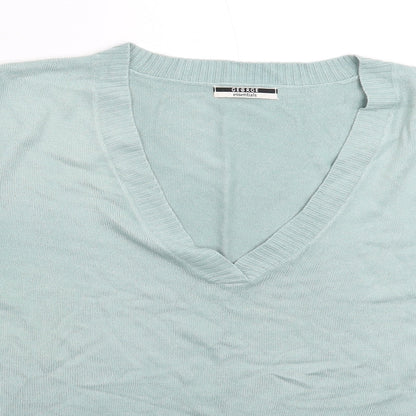 George Womens Grey  Knit Pullover Jumper Size 18