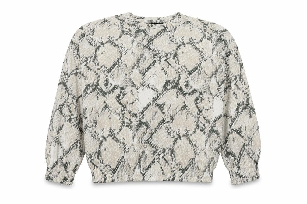 F&F Womens Multicoloured Animal Print  Pullover Sweatshirt Size 12  - Oversized