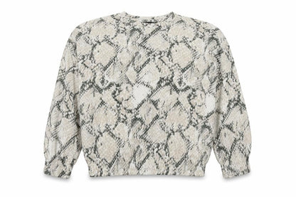F&F Womens Multicoloured Animal Print  Pullover Sweatshirt Size 12  - Oversized