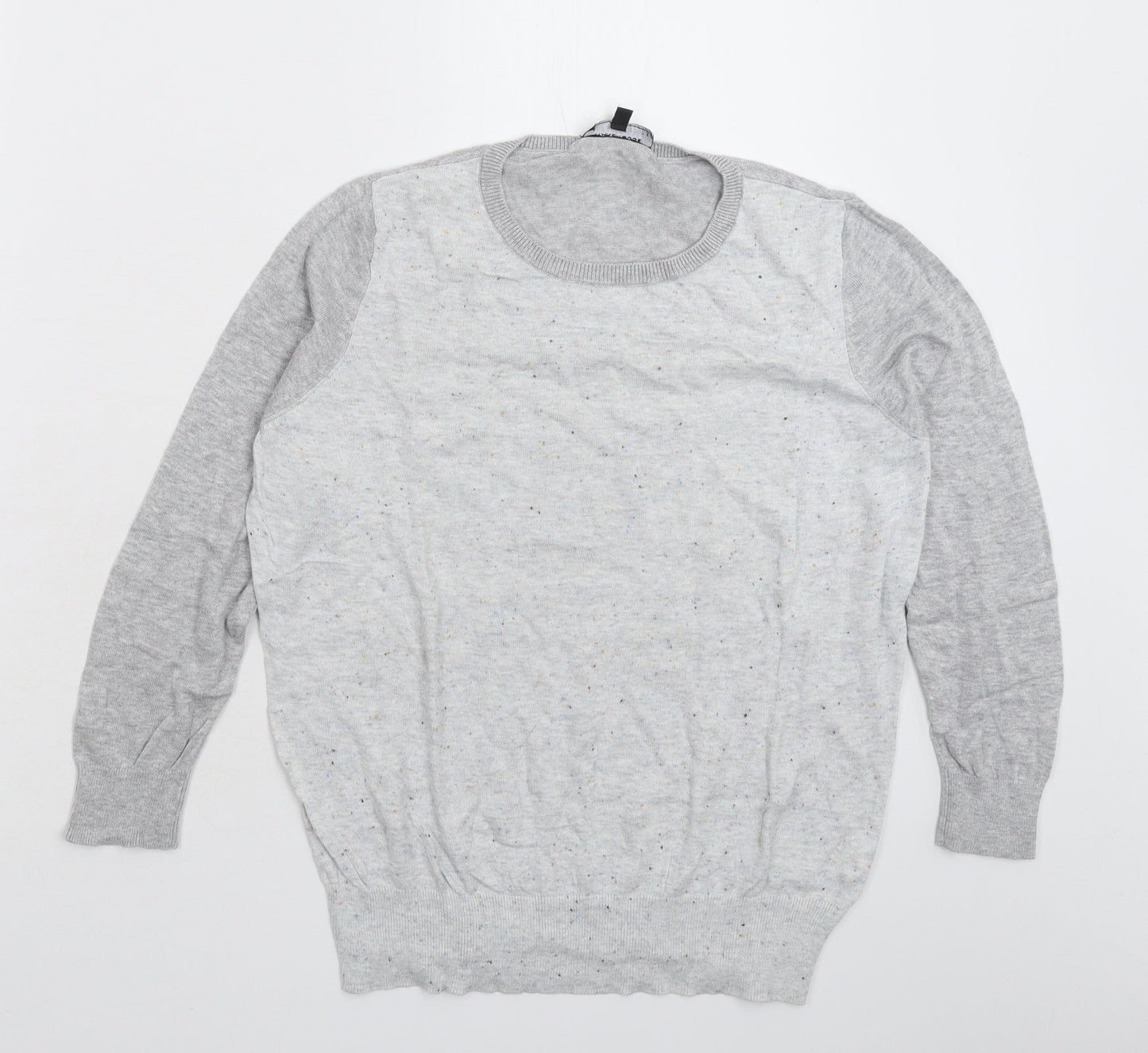 Womens UK Size 14 Warehouse Grey Pullover Jumper