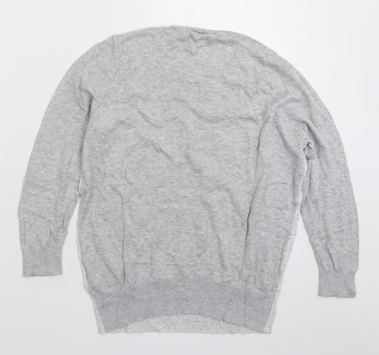Womens UK Size 14 Warehouse Grey Pullover Jumper